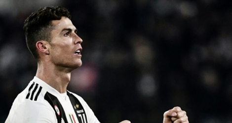 L'attaquant de la Juventus Cristiano Ronaldo lors de la réception de l'Atlético Madrid le 12 mars 2019.