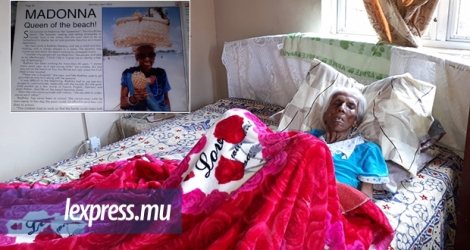 Aujourd’hui âgée de 85 ans, Radeeca Beedasy souffre d’une infection des voies respiratoires.