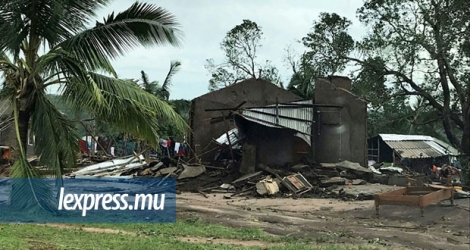 Le cyclone Kenneth a fait des dégâts considérables dans le nord du Mozambique (source AFP).