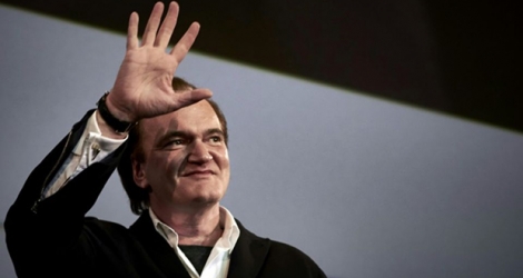 Quentin Tarantino le 8 octobre 2016 à Lyon.