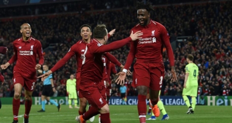 Liverpool a initié cette série de victoires, avec le 4-0 face à Barcelone mardi.