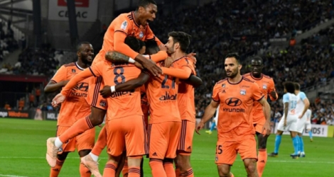Les Lyonnais se sont montrés impitoyables face à Marseille, le 12 mai 2019 au stade Vélodrome.