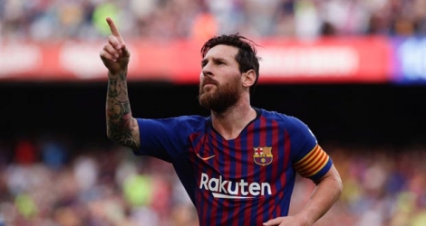 Lionel Messi a remporté vendredi le titre de meilleur buteur des championnats européens pour la sixième fois.