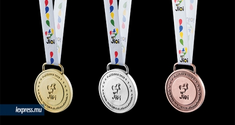 Les médailles des 10e Jeux des îles de l’océan Indien