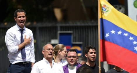 Juan Guaido, qui tente depuis près de six mois de déloger Nicolas Maduro de la présidence.