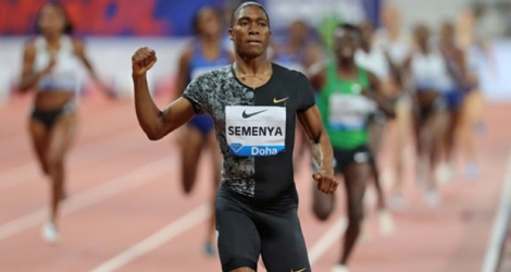 La Sud-Africaine Caster Semenya a survolé le 800 m de la première étape de la Ligue de diamant à Doha le 3 mai 2019