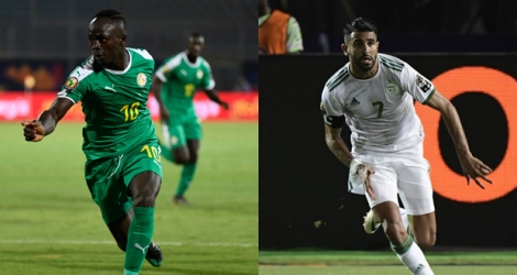 Le Sénégal de Sadio Mané et l'Algérie de Riyad Mahrez, les deux meilleures équipes depuis le début de CAN-2019.