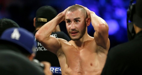 Le boxeur russe Maxim Dadashev à Las Vegas le 20 octobre 2018.