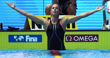 L'Italienne Federica Pellegrini, toujours la reine du 200 m avec un quatrième mondial conquis le 24 juillet 2019 à Gwangju.