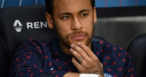 Le joueur de football brésilien Neymar le 21 avril 2019 à Paris Photo Anne-Christine POUJOULAT. AFP