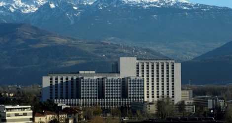 Le CHU de Grenoble le 7 janvier 2014.