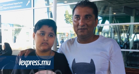 Shameem Korimbocus est arrivé jeudi 1er août au matin de Dubaï, avec son jeune fils.