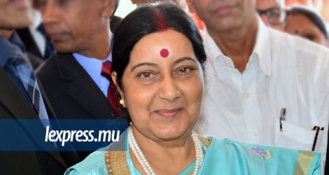 Mme Swaraj, 67 ans, avait succombé mardi dans la nuit d'un arrêt cardiaque. 