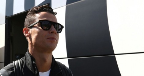 L'attaquant de la Juventus Cristiano Ronaldo, à Villar Perosa près de Turin, le 14 août 2019.