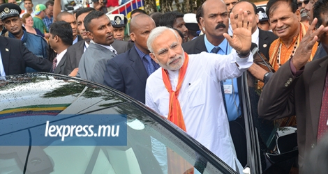Le premier ministre indien était venu à Maurice en mars 2015, lors des célébrations de l’Indépendance.