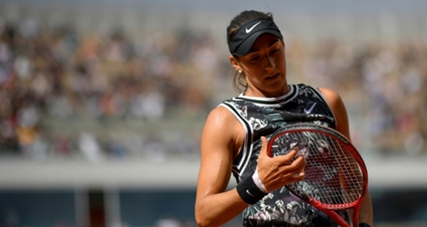 La Française Caroline Garcia lors du 2e tour de Roland-Garros le 30 mai 2019.