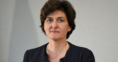 Sylvie Goulard en juin 2017 à Berlin.