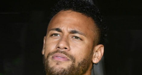 L'attaquant brésilien Neymar avant le match amical face au Pérou, à Los Angeles, le 10 septembre 2019.
