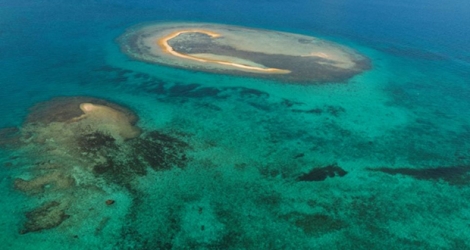 Récifs coraliens en Nouvelle-Calédonie, en février 2016.