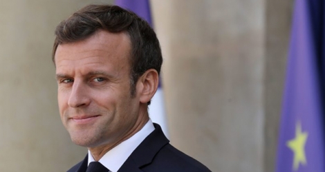 Emmanuel Macron, le président de la République de France.