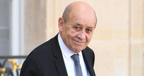 Jean-Yves Le Drian, ministre français de l’Europe et des Affaires étrangères.