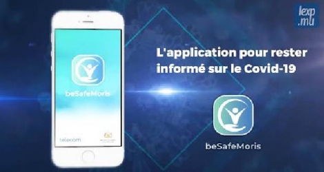 L’application beSafeMoris peut être téléchargée gratuitement sur Google Play Store ou l’App Store.