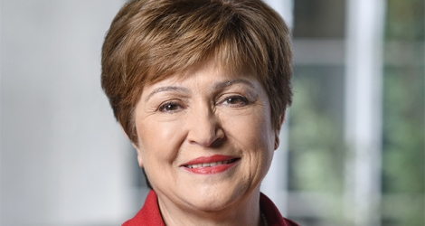 La directrice du Fonds monétaire international (FMI), Kristalia Georgieva.