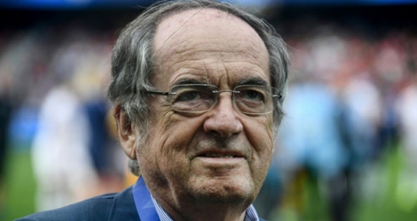 Noel Le Graët, président de la Fédération française de football (FFR), le 21 septembre 2019 au stade du Roudourou à Guingamp.