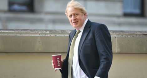 Le Premier ministre britannique Boris Johnson, à Londres le 6 mai 2020.