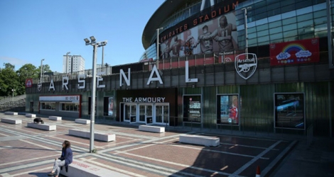 L'Emirates Stadium, le stade d'Arsenal le 19 mai 2020.