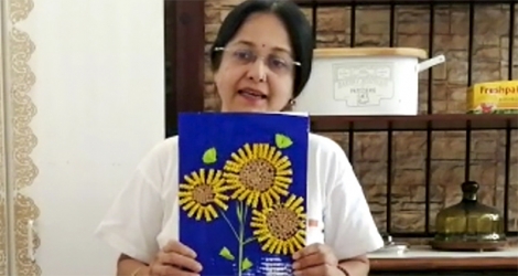 Anila Servansingh, responsable de l’atelier d’art thérapie à OpenMind.