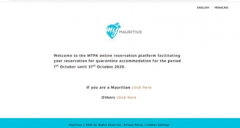 À hier, la plateforme My Mauritius affichait 86 réservations payées.