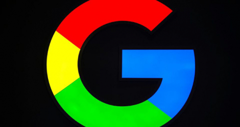 Le logo de Google photographié le 25 février 2019 à Barcelone.