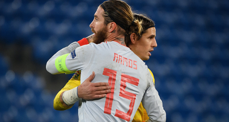 Sergio Ramos, sorti sur blessure lors du match Espagne-Allemagne (6-0) mardi, est touché aux ischio-jambiers.