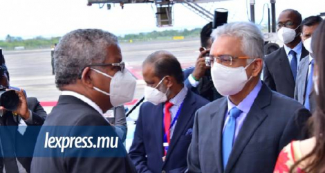 Pour sa toute première visite officielle, le président des Seychelles a répondu à l'invitation du Premier ministre Pravind Jugnauth