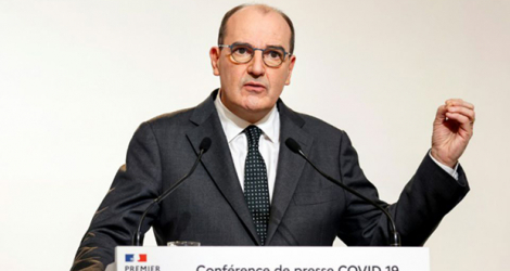 Le Premier ministre Jean Castex, le 10 décembre 2020 à Paris.