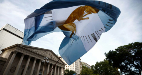 Des militants anti-avortement manifestent à Buenos Aires, le 28 décembre 2020, alors qu'une loi légalisant l'IVG est débattue mardi au Sénat.