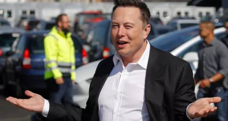 Elon Musk, le patron de Tesla. ODD ANDERSEN / AFP