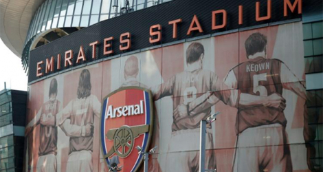 L'Emirates Stadium, où joue le club Arsenal, le 19 avril 2021. afp.com - Tolga Akmen