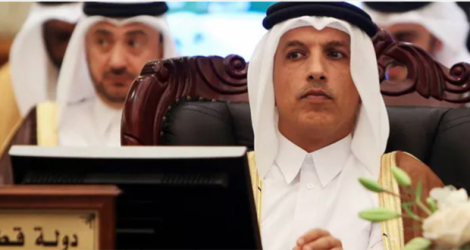 Le ministre des Finances qatari, en exercice depuis 2013, a été arrêté pour corruption le 6 mai 2021. YASSER AL-ZAYYAT / AFP