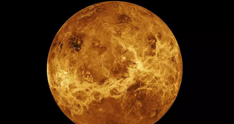 Une image de Vénus fournie par la Nasa.