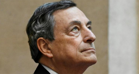 Le Premier ministre italien Mario Draghi le 29 octobre 2021 à Rome.