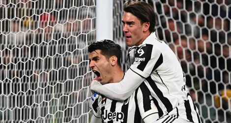 Alvaro Morata a ouvert le score pour la Juventus contre La Spezia.