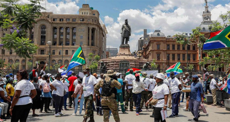L’Afrique du Sud est l’économie la plus industrialisée du continent. © Crédit photo : PHILL MAGAKOE / AFP
