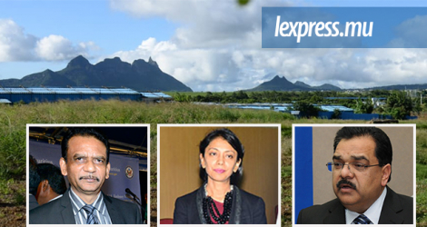 Dev Beekharry (à g.) et Naila Hanoomanjee font partie des directeurs de la société qui va développer l’hippodrome, avec Prime Partners, présidée par Jairaj Sonoo, comme secrétaire.