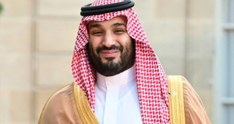 Le prince héritier saoudien Mohammed ben Salmane à l'Elysée à Paris, le 28 juillet 2022.