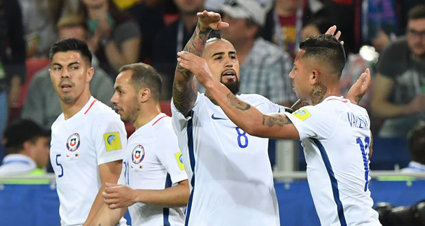 Chiliens et Allemands partaient avec les faveurs des pronostics dans ce groupe B