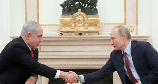 Rencontre Poutine-Netanyahu, jeudi à Sotchi