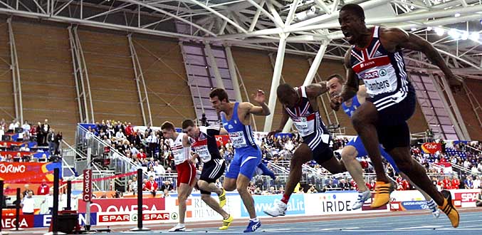 Athlétisme : Dwain Chambers champion d’Europe du 60m