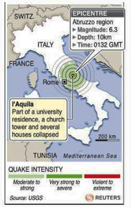 Seize morts dans un séisme en Italie